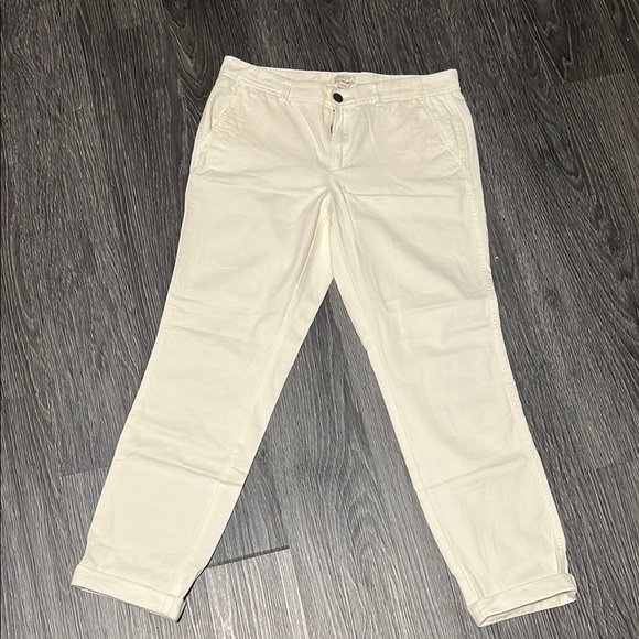 J. Crew Women's Cream Boot Cut Jeans - Picture 2 of 12